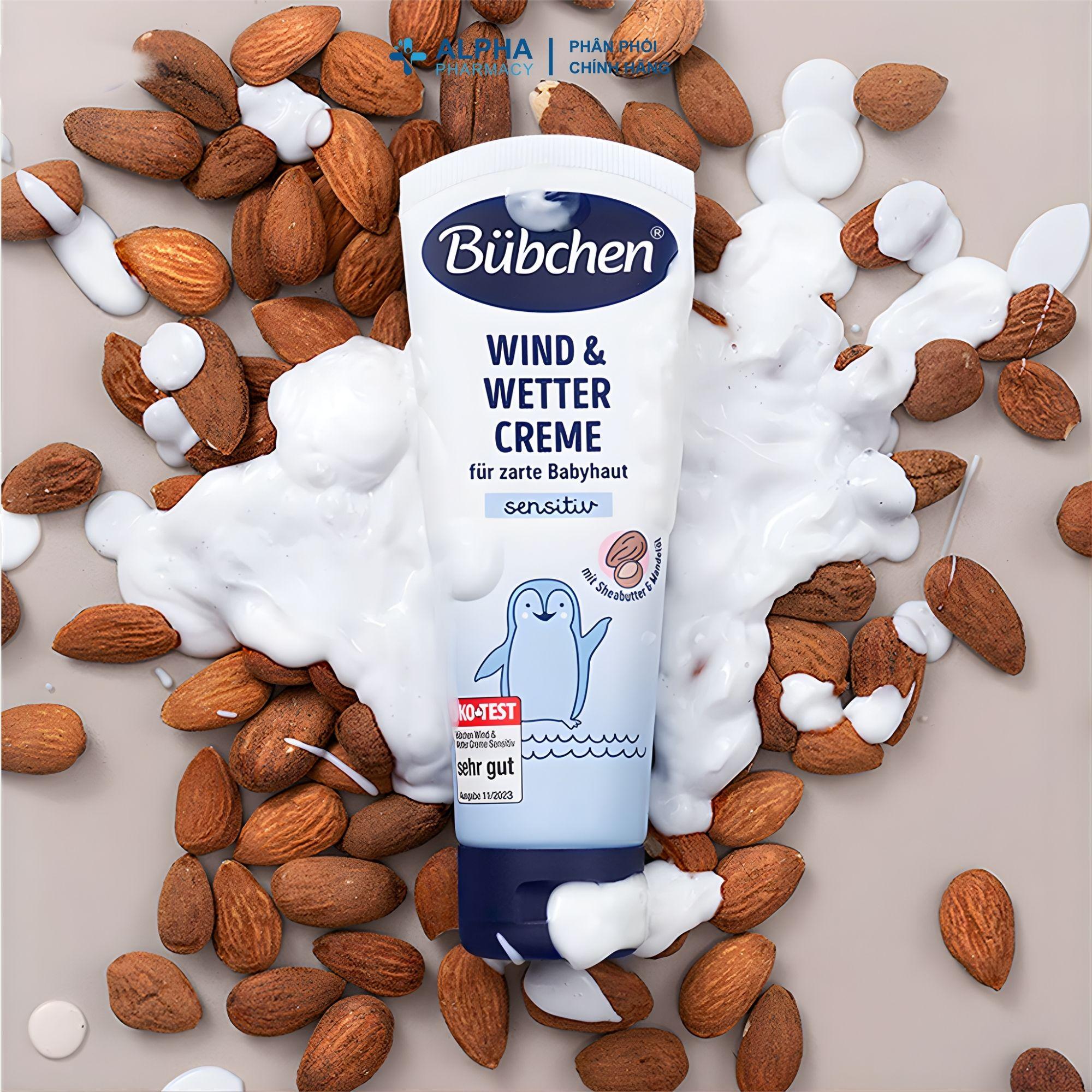 Kem Dưỡng Ẩm Chống Nẻ Bảo Vệ Da Bé Bubchen Wind & Wetter Creme – 75ml - Image 3