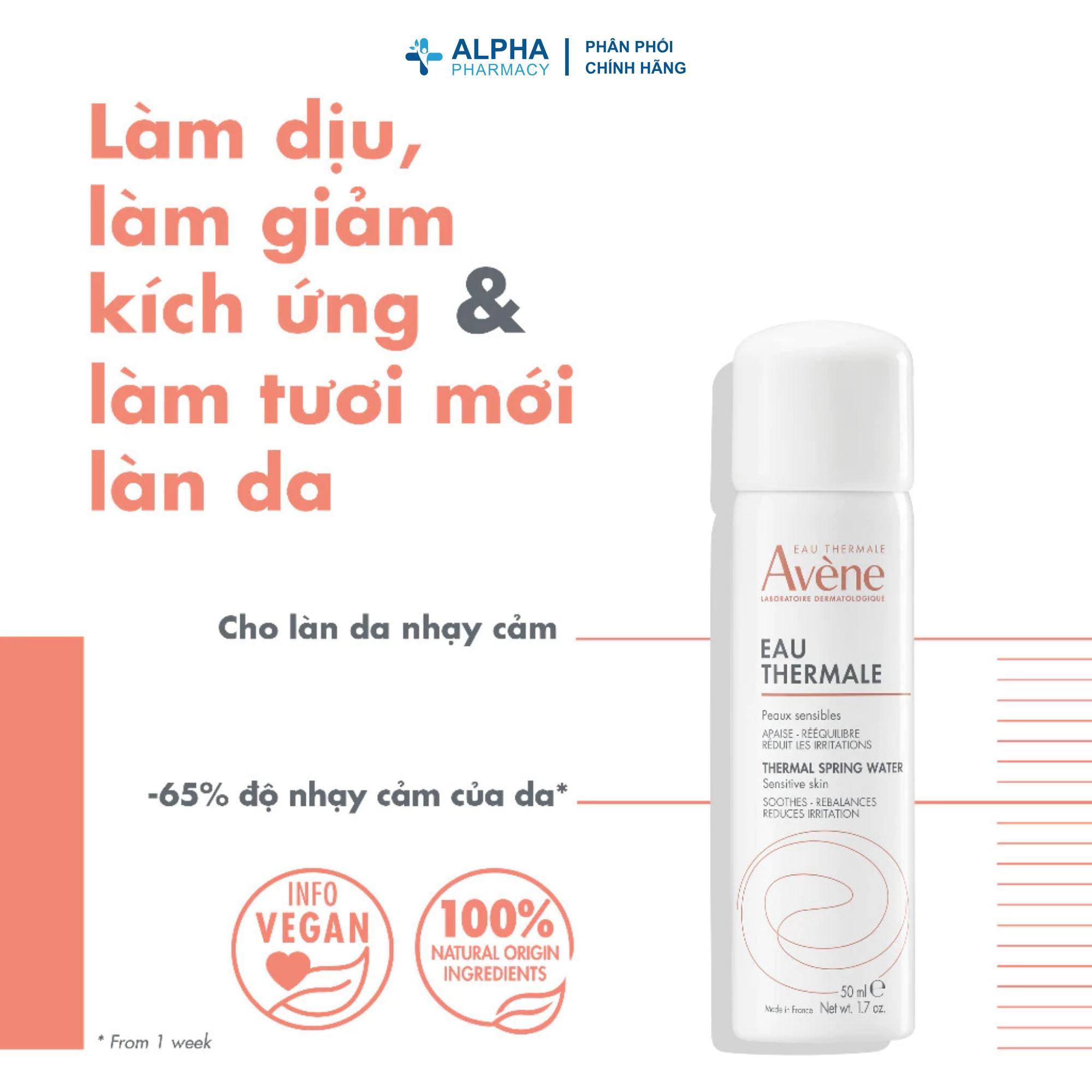 Nước xịt khoáng Avene Thermal Spring Water - 50ml/150ml/300ml - Image 4