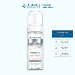 Sửa Rửa Mặt Giúp Sáng Da Pharmaceris Pure Luminium – 150ml
