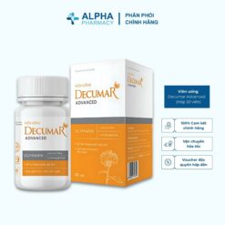 Viên Uống Decumar Advanced Hỗ Trợ Giảm Mụn, Làm Đẹp Da – Hộp 30 Viên