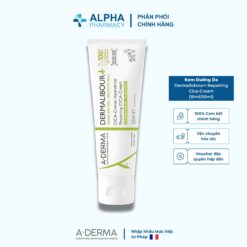 Kem Làm Dịu Da Giúp Phục Hồi Da Kích Ứng A-Derma Dermallobour+ Repairing Cica-Cream - 15ml/50ml