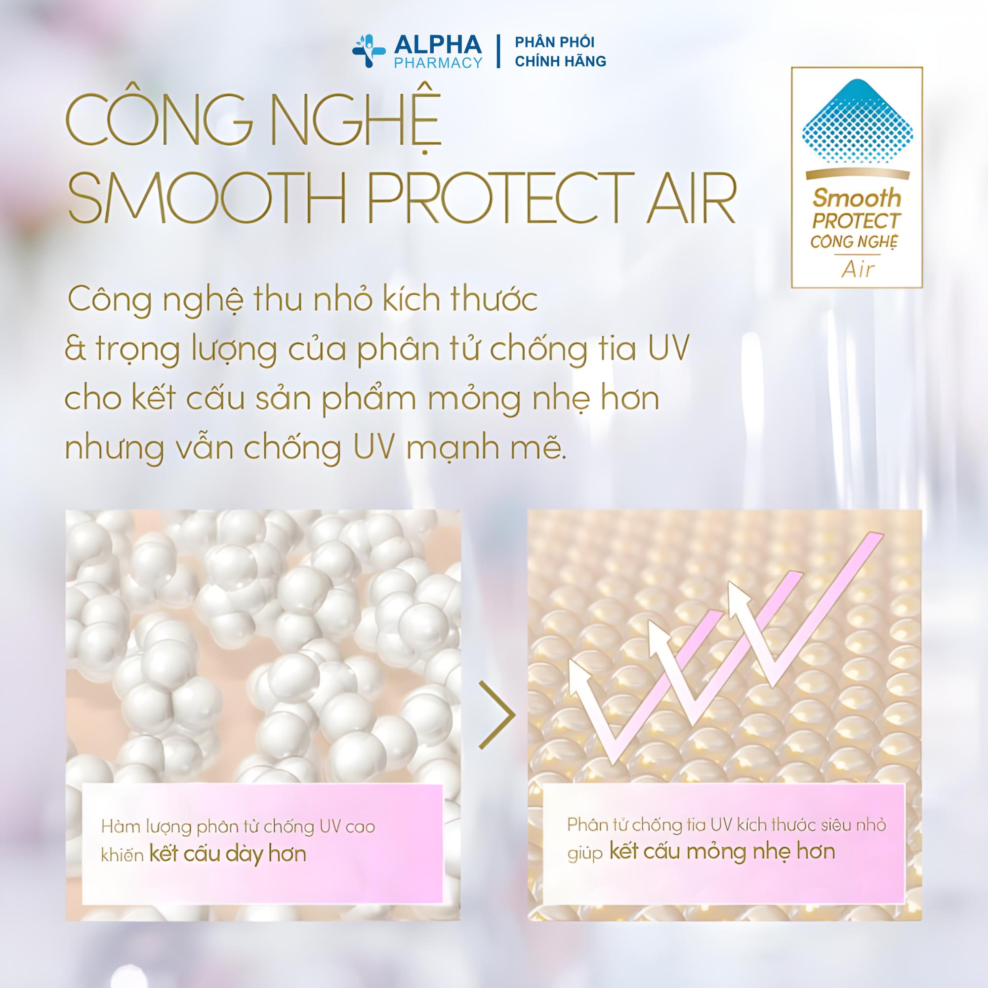 Sữa Chống Nắng Anessa Perfect UV Sunscreen Mild Milk (For Sensitive Skin) SPF50+/PA++++ Cho Da Nhạy Cảm & Trẻ Em - 12ml/60ml (Mới) - Image 4