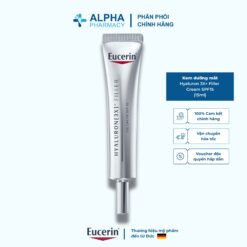 Kem Dưỡng Mắt Eucerin Hyaluron 3X+ Filler Cream SPF15 Giảm Nếp Nhăn & Ngừa Lão Hoá – 15ml