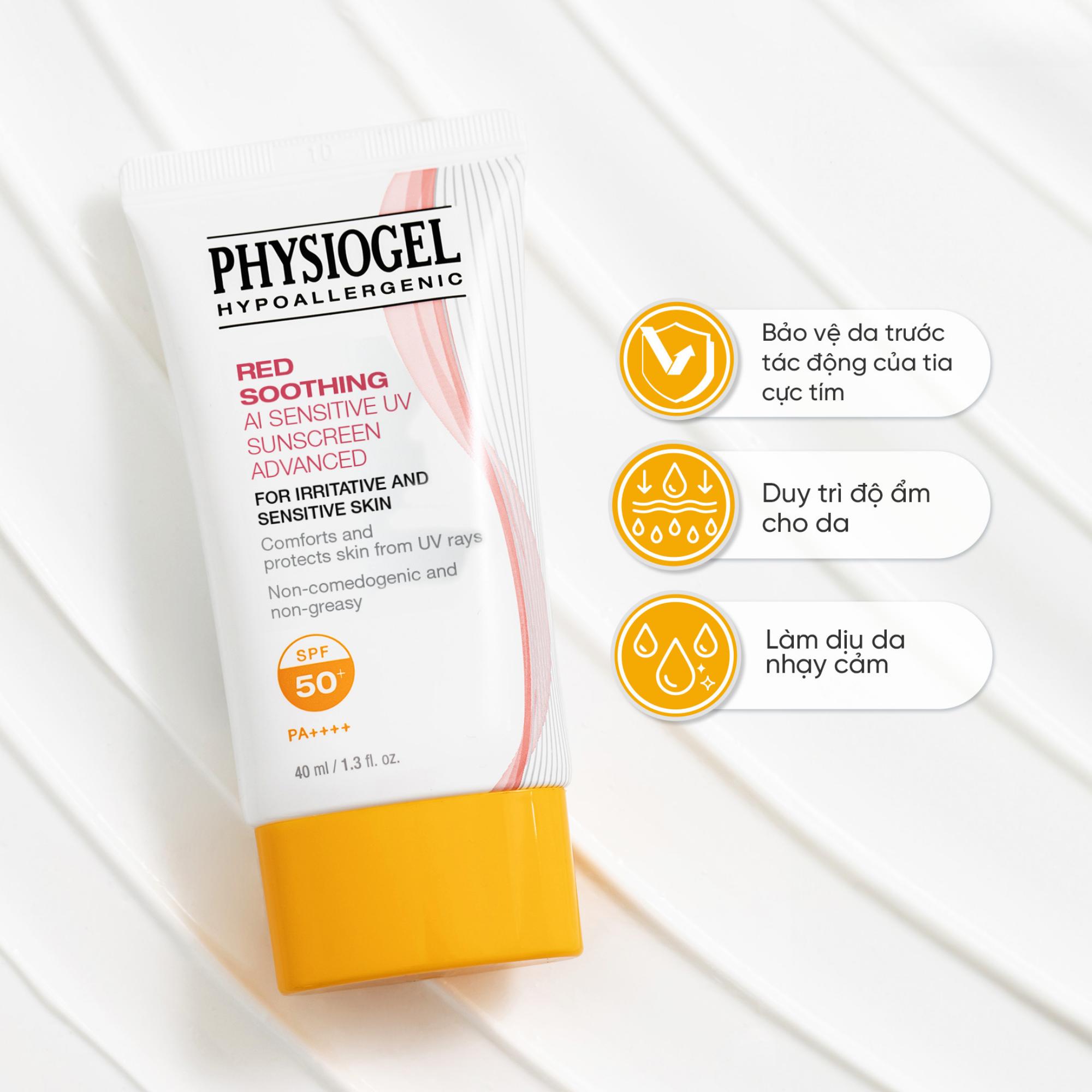 Kem Chống Nắng Physiogel Red Sth Ai Sunscreen – 40ml - Image 2