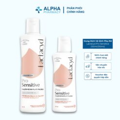 Dung Dịch Vệ Sinh Phụ Nữ Lactacyd Pro Sensitive Cho Da Nhạy Cảm, Dịu Nhẹ & An Toàn – 150ml/250ml