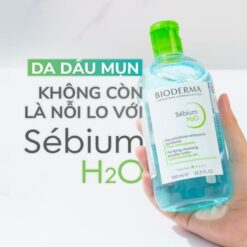Alternative view of Nước Tẩy Trang Và Làm Sạch Bioderma Sebium H2O Công Nghệ Micellar Cho Da Dầu Mụn - 500ml