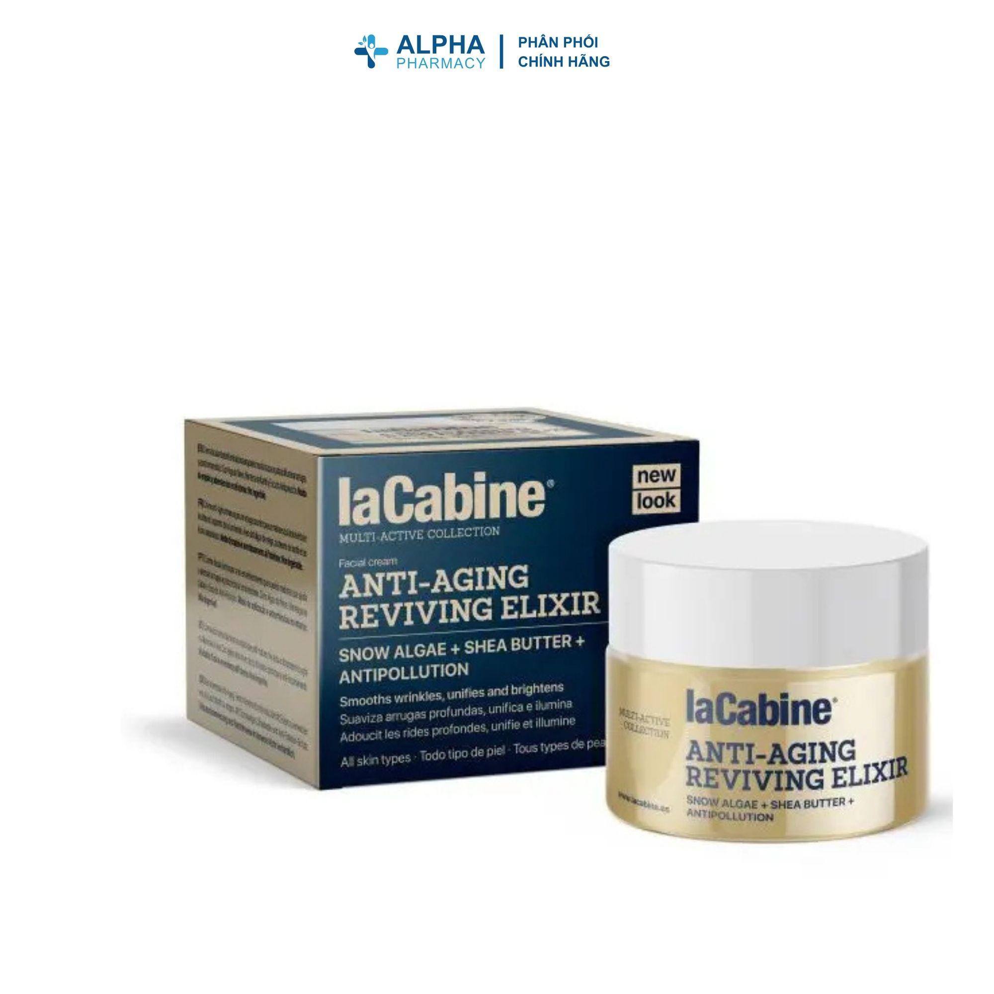 Kem Dưỡng LaCabine Anti-Aging Reviving Elixir SPF30 Mờ Nếp Nhăn, Sáng Da – 50ml - Image 2