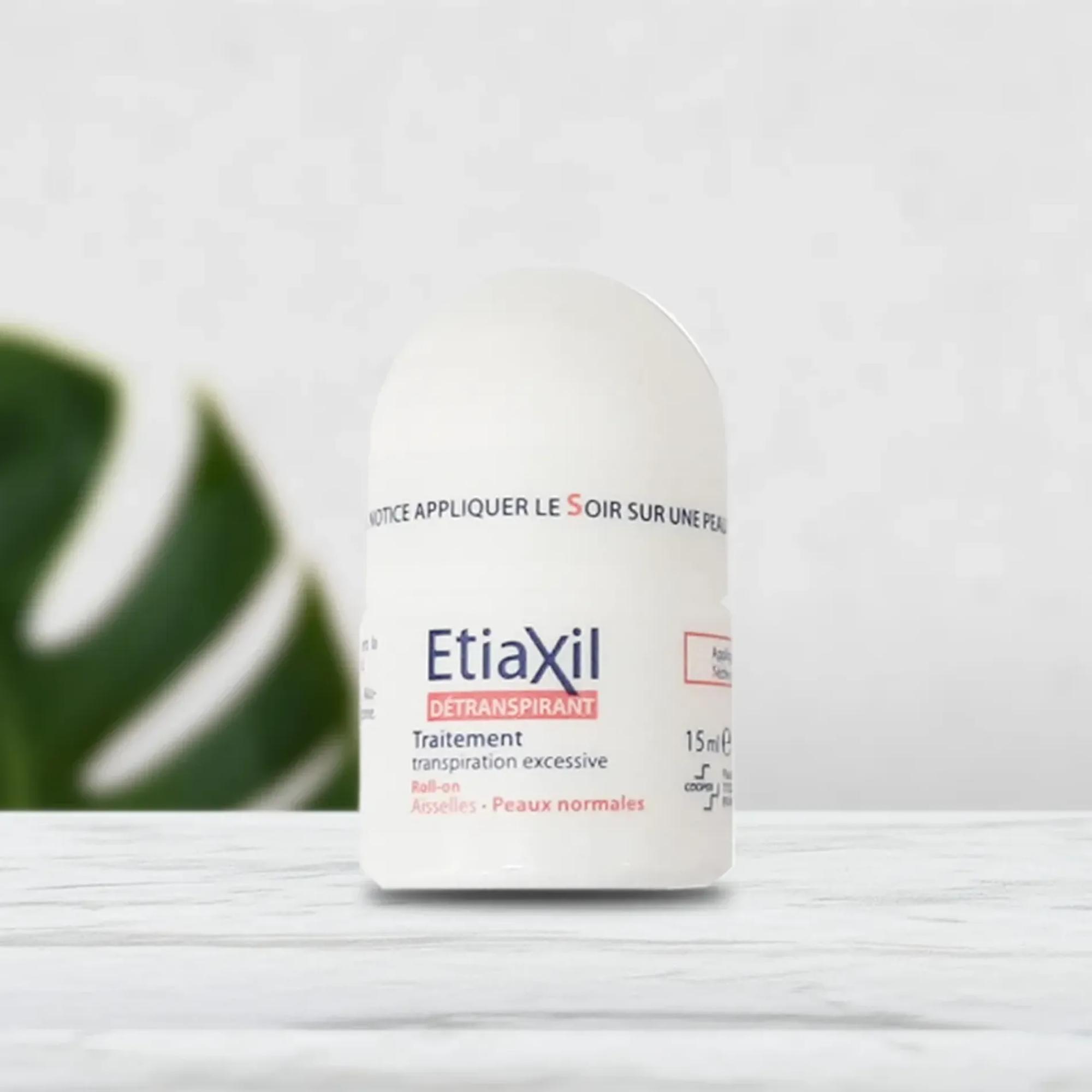 Lăn Khử Mùi Etiaxil Détranspirant Traitement Transpiration Excessive Aisselles Peaux Normales Cho Da Thường – 15ml - Image 4