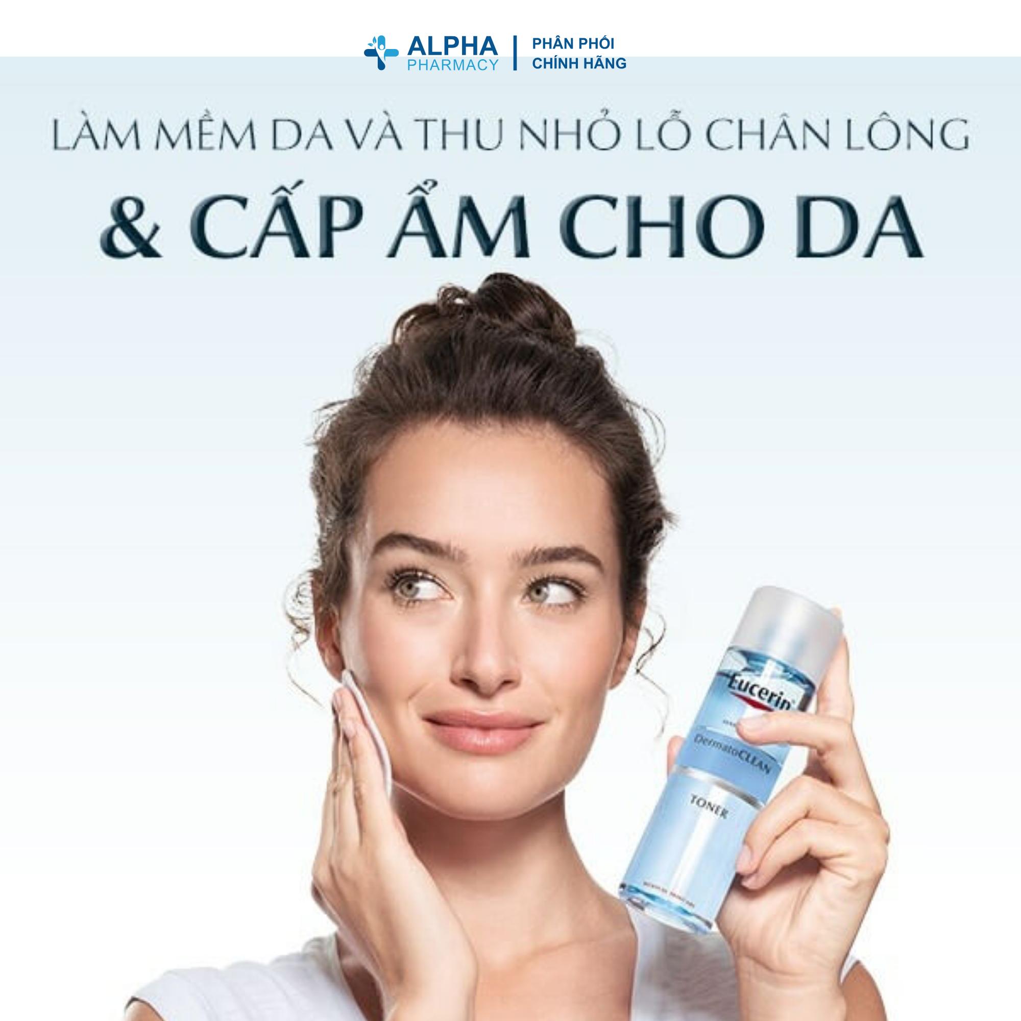 Nước Cân Bằng Eucerin Dermato Clean Clarifying Toner Làm Sạch Sâu, Cấp Ẩm Và Làm Dịu Da - 200ml - Image 5
