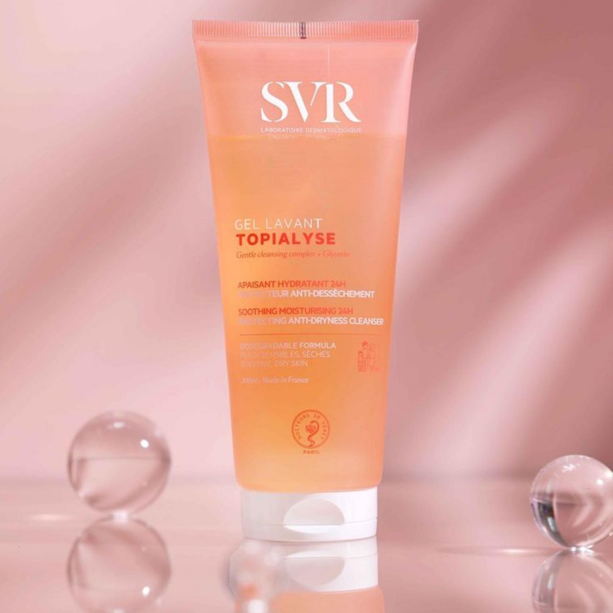 Gel Rửa Mặt SVR Topialyse Gel Lavant Dạng Dịu Nhẹ – 55ml/200ml/400ml - Image 3
