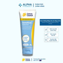 Alternative view of Kem Chống Nắng Cho Da Nhạy Cảm Cancer Council Sensitive SPF50+ - 110ml