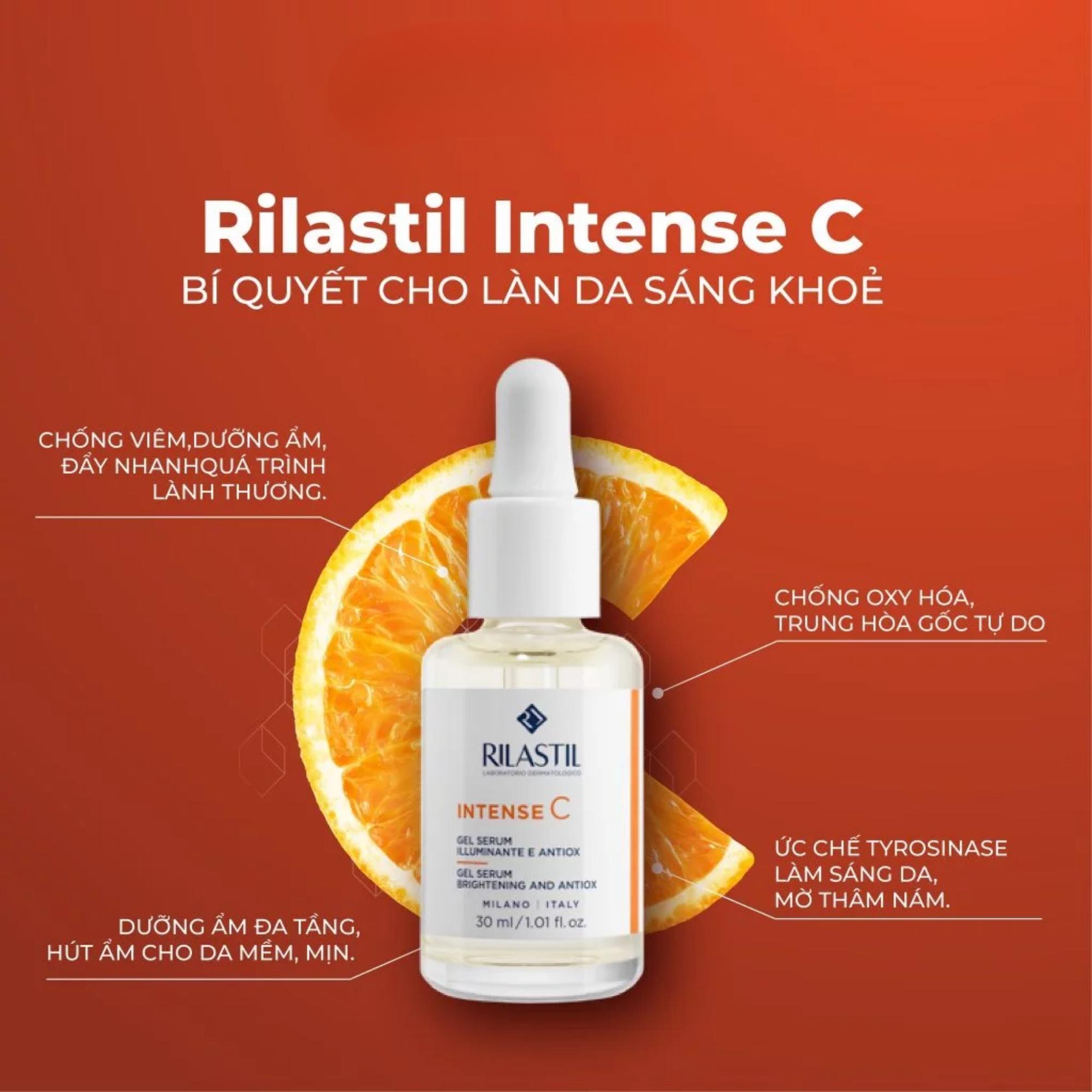 Tinh Chất Vitamin C Rilastil Intense C Gel Serum Dưỡng Sáng & Chống Oxy Hóa Da - 30ml - Image 2