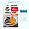 Viên Uống Doppelherz Active Men Plus Bổ Sung Vitamin, Khoáng Chất Hỗ Trợ Sức Khỏe Nam Giới – Hộp 30 Viên
