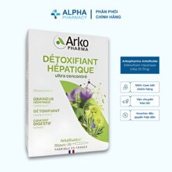 Arkopharma Arkofluide Détoxifiant Hépatique Hỗ Trợ Thải Độc Gan – Hộp 20 Ống