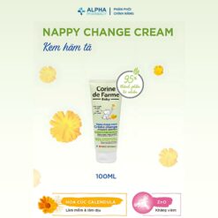 Alternative view of Kem Hăm Tã Corine De Farme Nappy Change Cream – 100ml