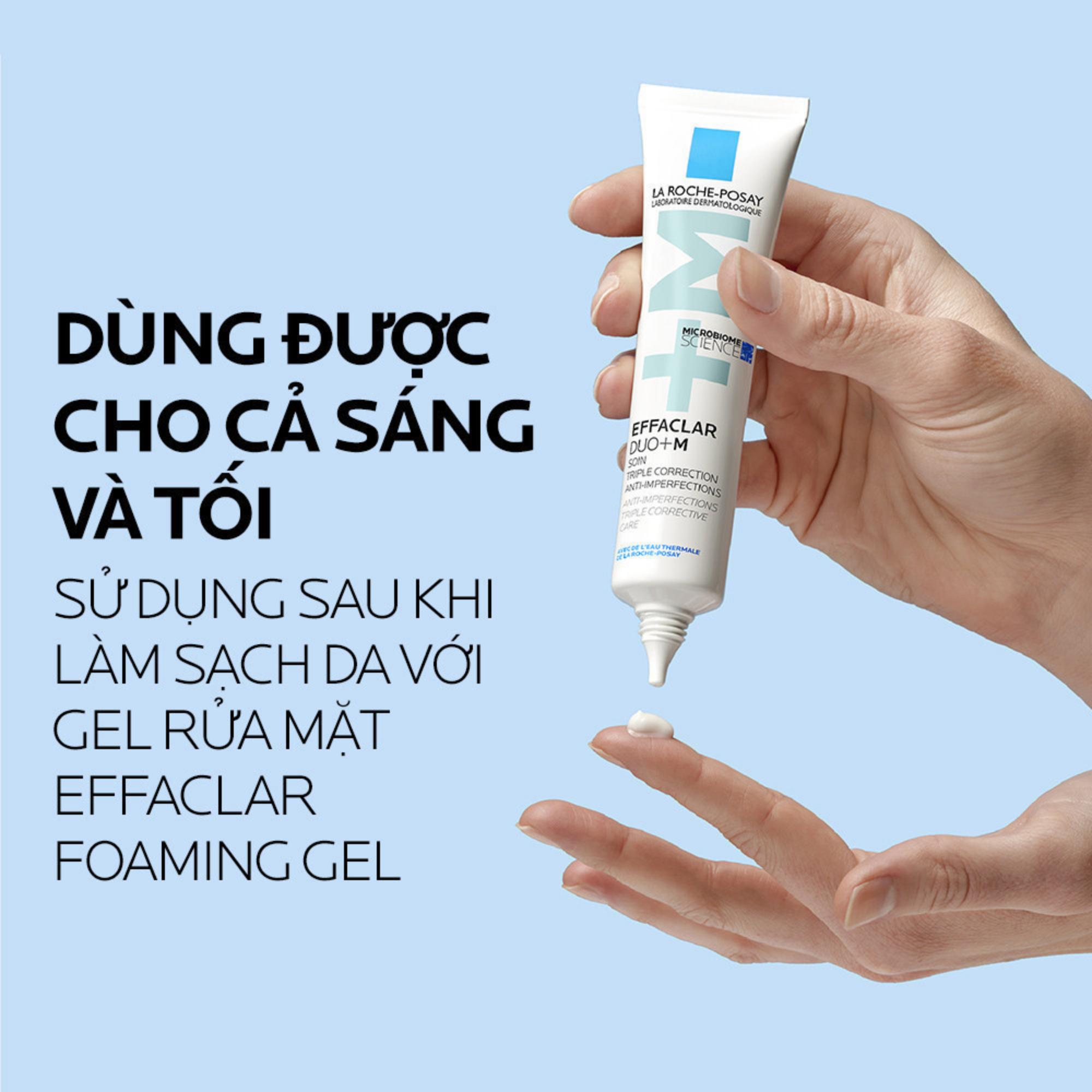 Kem Dưỡng Giảm Mụn La Roche-Posay Effaclar Duo+ M – 40ml - Image 2