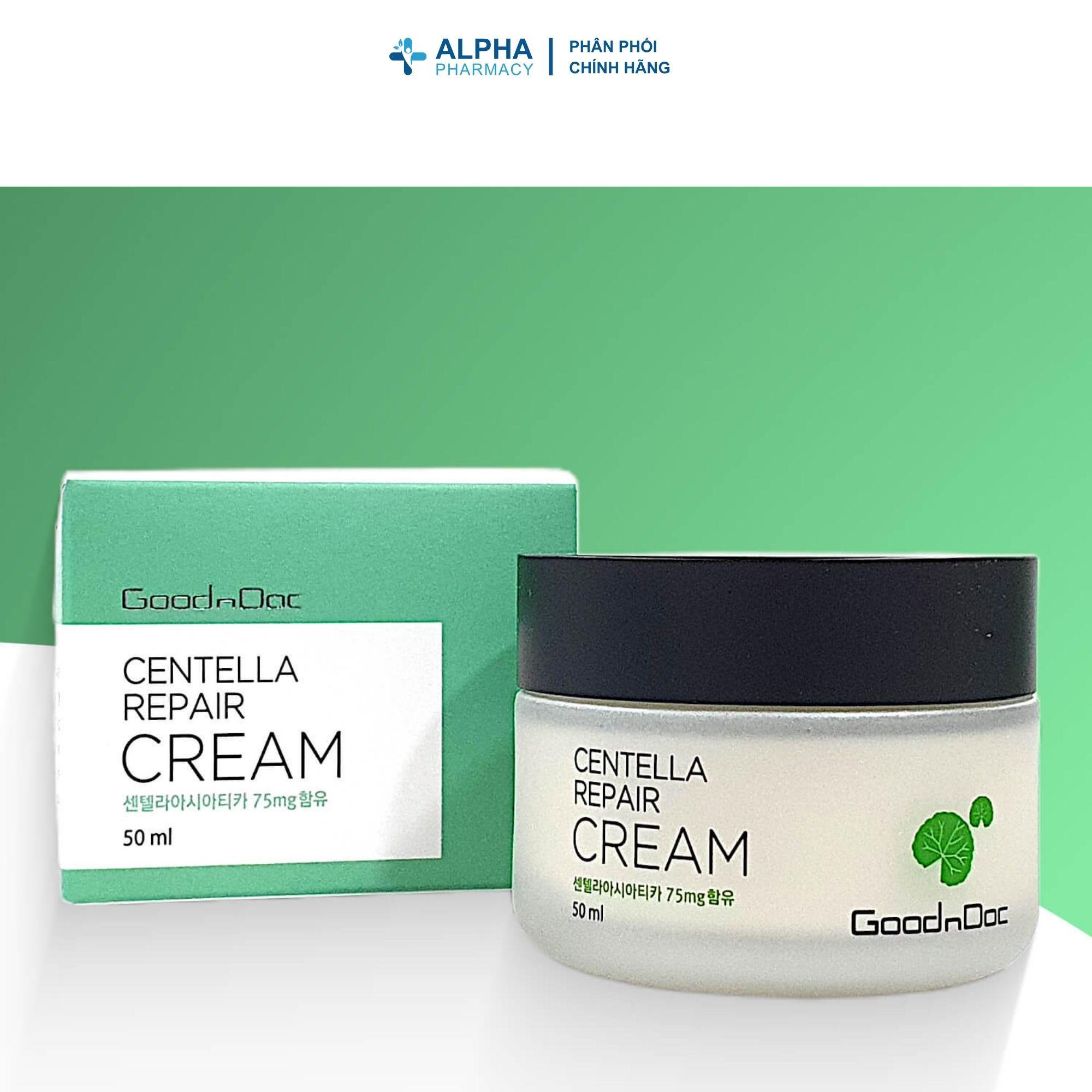 Kem Dưỡng Ẩm GoodnDoc Centella Rau Má Phục Hồi Da, Làm Dịu Da – 50ml - Image 4