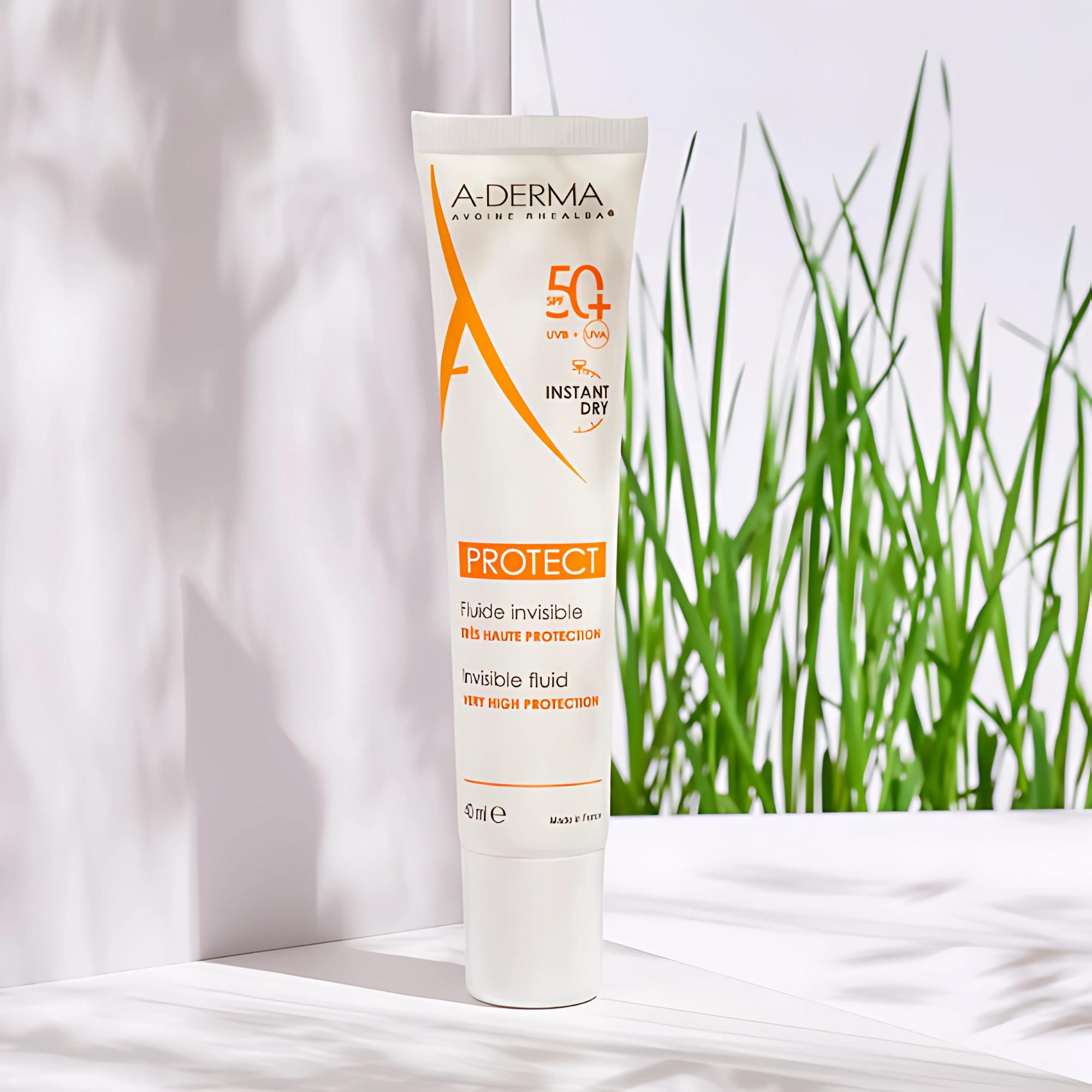 Kem Chống Nắng Cho Da Nhạy Cảm A-Derma Protect Invisible Fluid Very High Protection SPF50+ - 40ml - Image 7