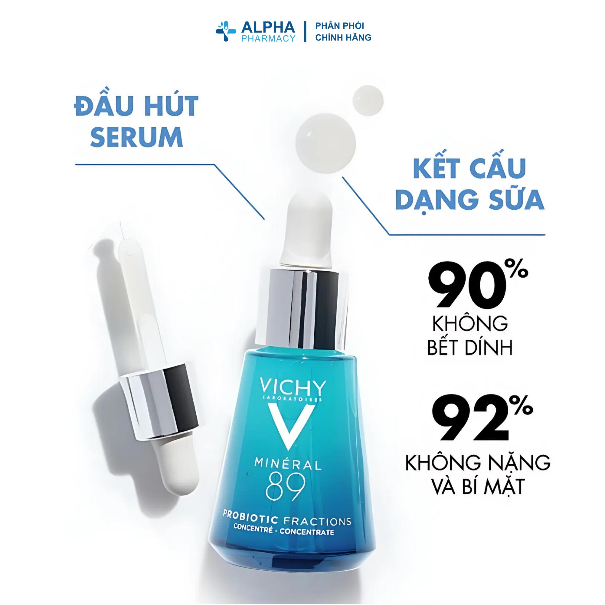 Serum Vichy Minéral 89 Probiotic Fractions Tái Tạo & Phục Hồi Da Stress – 30ml - Image 2