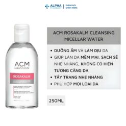 Alternative view of Nước Tẩy Trang Cho Da Nhạy Cảm ACM Rosakalm Cleansing Micellar Water - 250ml