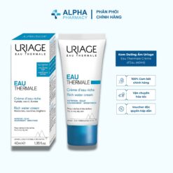 Kem Dưỡng Ẩm Uriage Eau Thermale Crème d’Eau Dưỡng Ẩm Khoáng Dạng Kem Nước – 40ml