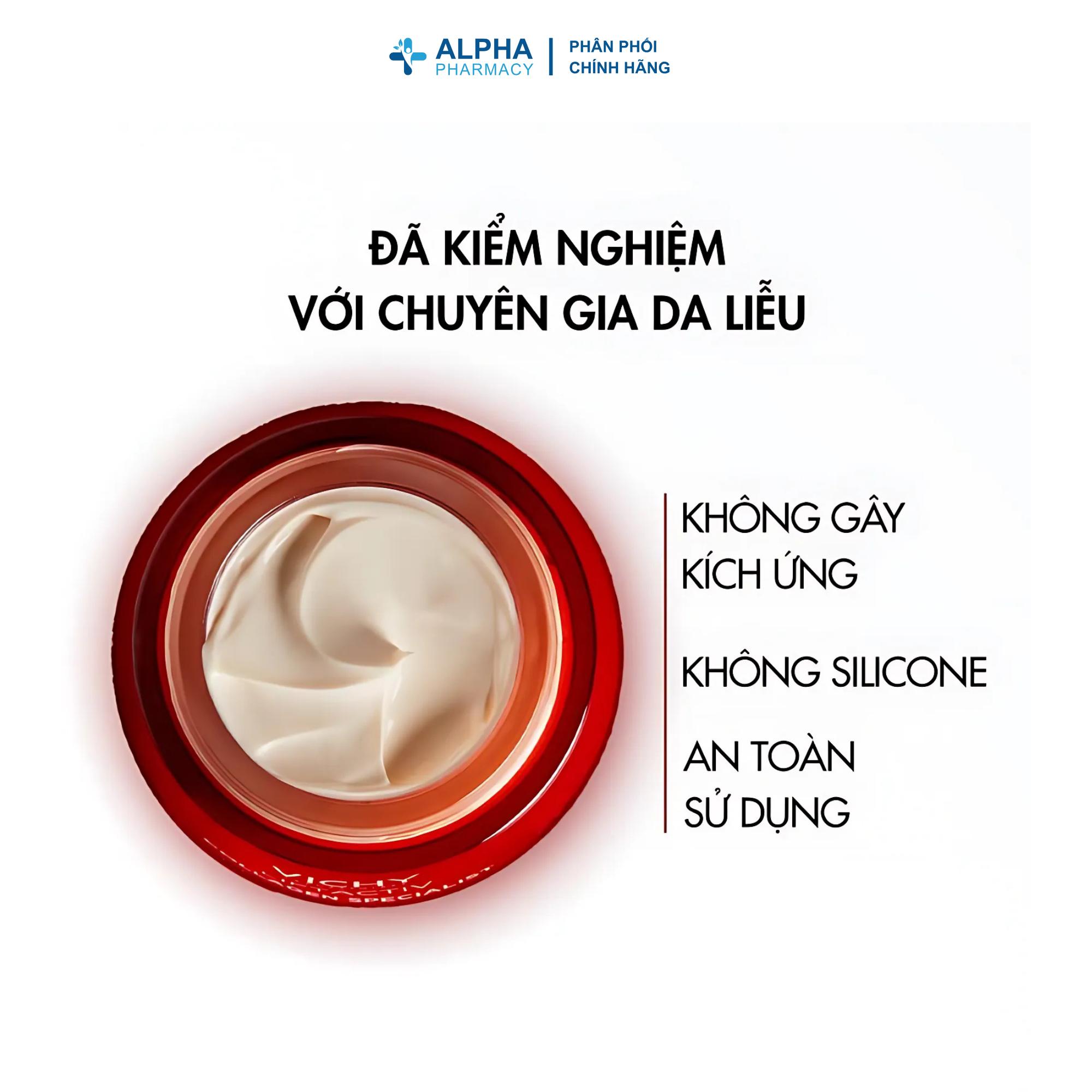 Kem Dưỡng Vichy Liftactiv B3 Pure Retinol Làm Mờ Thâm Nám & Sáng Da Ban Đêm – 50ml - Image 4