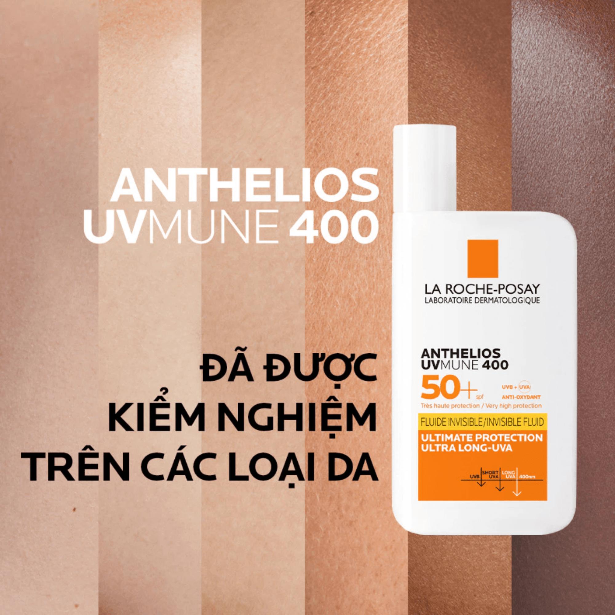 Sữa Chống Nắng Bảo Vệ Khỏi Tia UVA Dài, Mỏng Nhẹ Kiềm Dầu La Roche-Posay Anthelios UVMune 400 - 50ml - Image 2