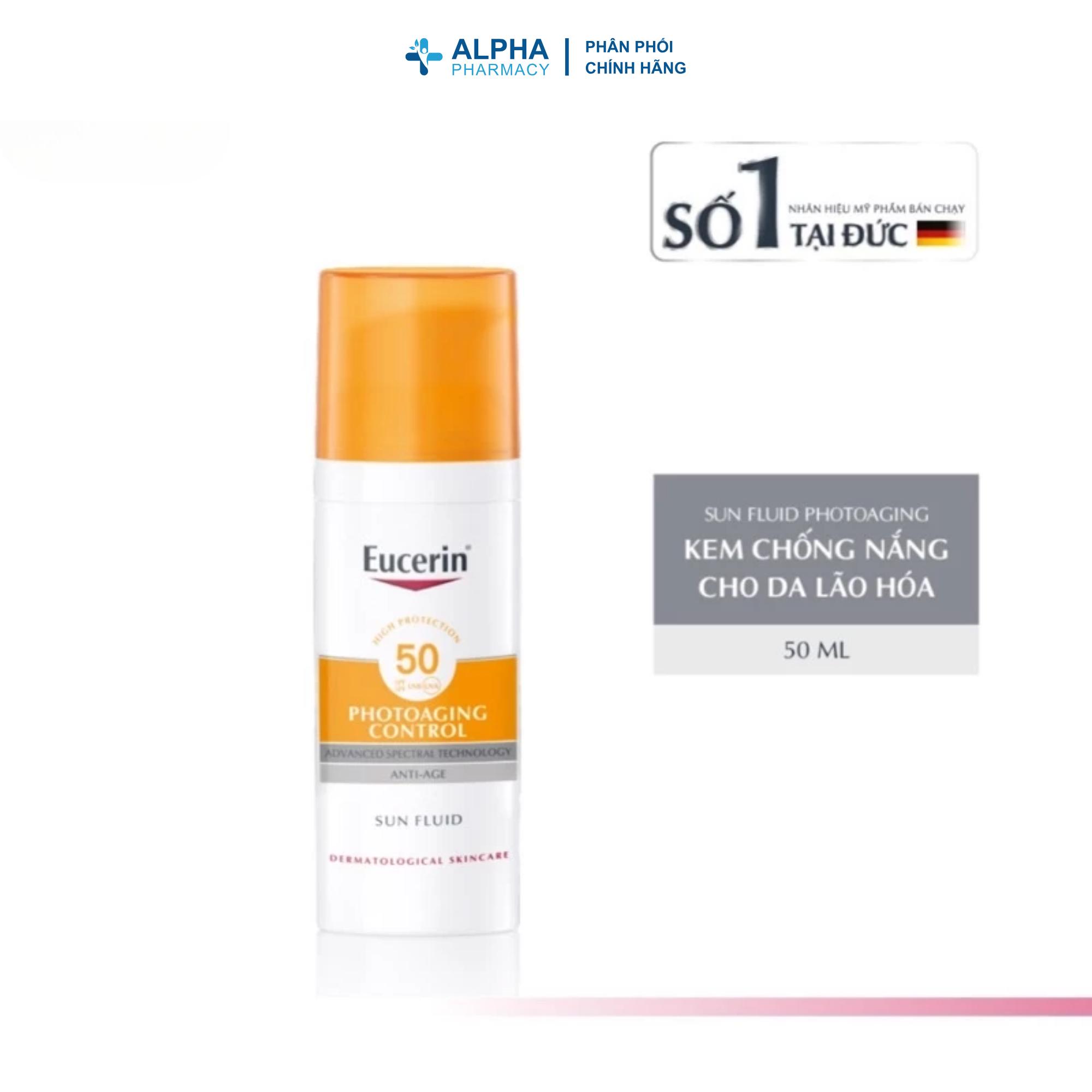 Kem Chống Nắng Sun Fluid Photoaging Control SPF50+ Ngăn Ngừa Lão Hóa, Chống UV, Bảo Vệ Da Toàn Diện - 50ml - Image 2