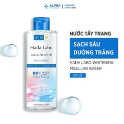 Alternative view of Nước Tẩy Trang Dưỡng Sáng Hada Labo Micellar Water Whitening - 240ml