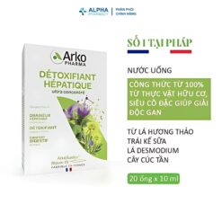 Alternative view of Arkopharma Arkofluide Détoxifiant Hépatique Hỗ Trợ Thải Độc Gan – Hộp 20 Ống