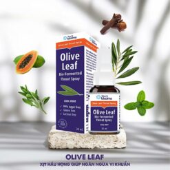Alternative view of Xịt Họng Henry Blooms Olive Leaf Bio-Fermented Hỗ Trợ Ngăn Ngừa Vi Khuẩn & Bảo Vệ Họng – 30ml