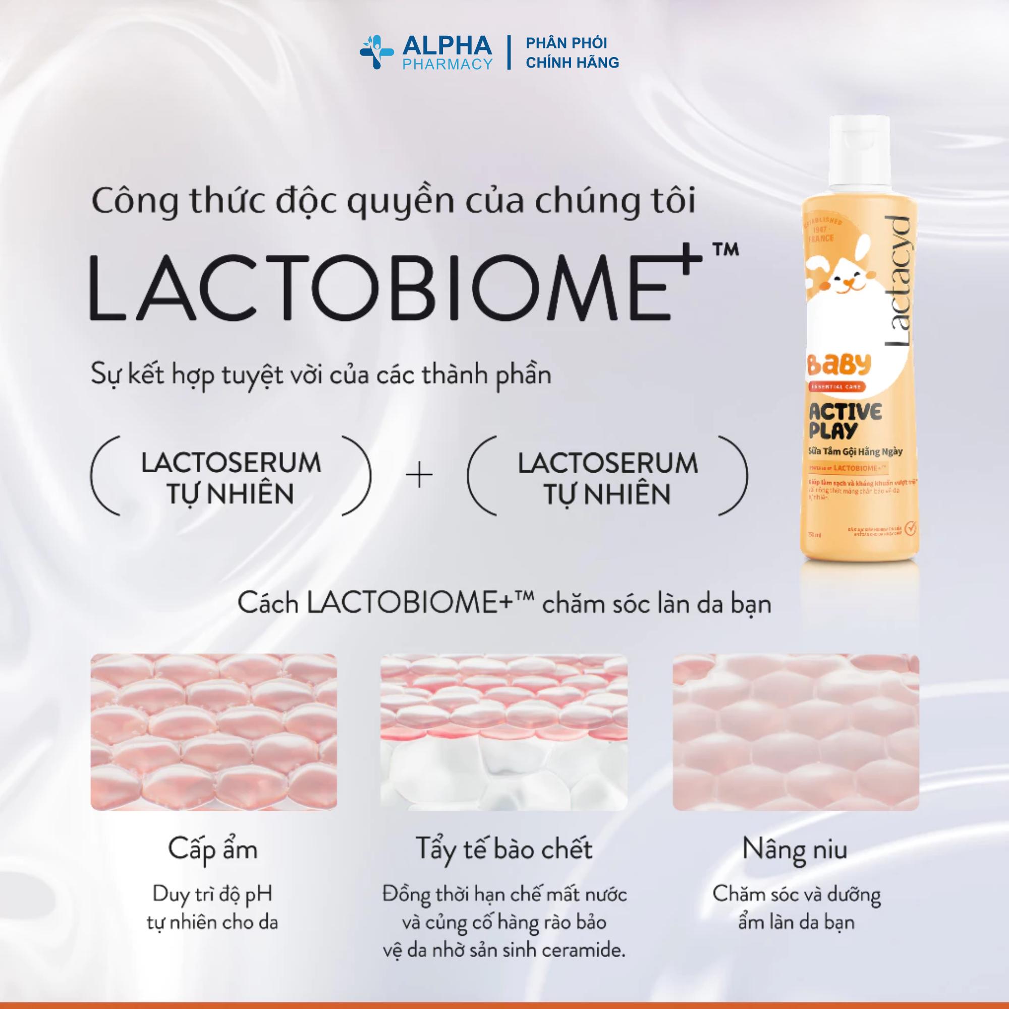 Sữa Tắm Gội Hàng Ngày Cho Bé Lactacyd Active Play Làm Sạch Da & Giúp Bé Vận Động Thoải Mái – 250ml/500ml - Image 5