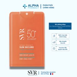 Xịt Chống Nắng SVR Sun Secure Spray Pocket SPF50+ Bỏ Túi Nhỏ Gọn – 20ml