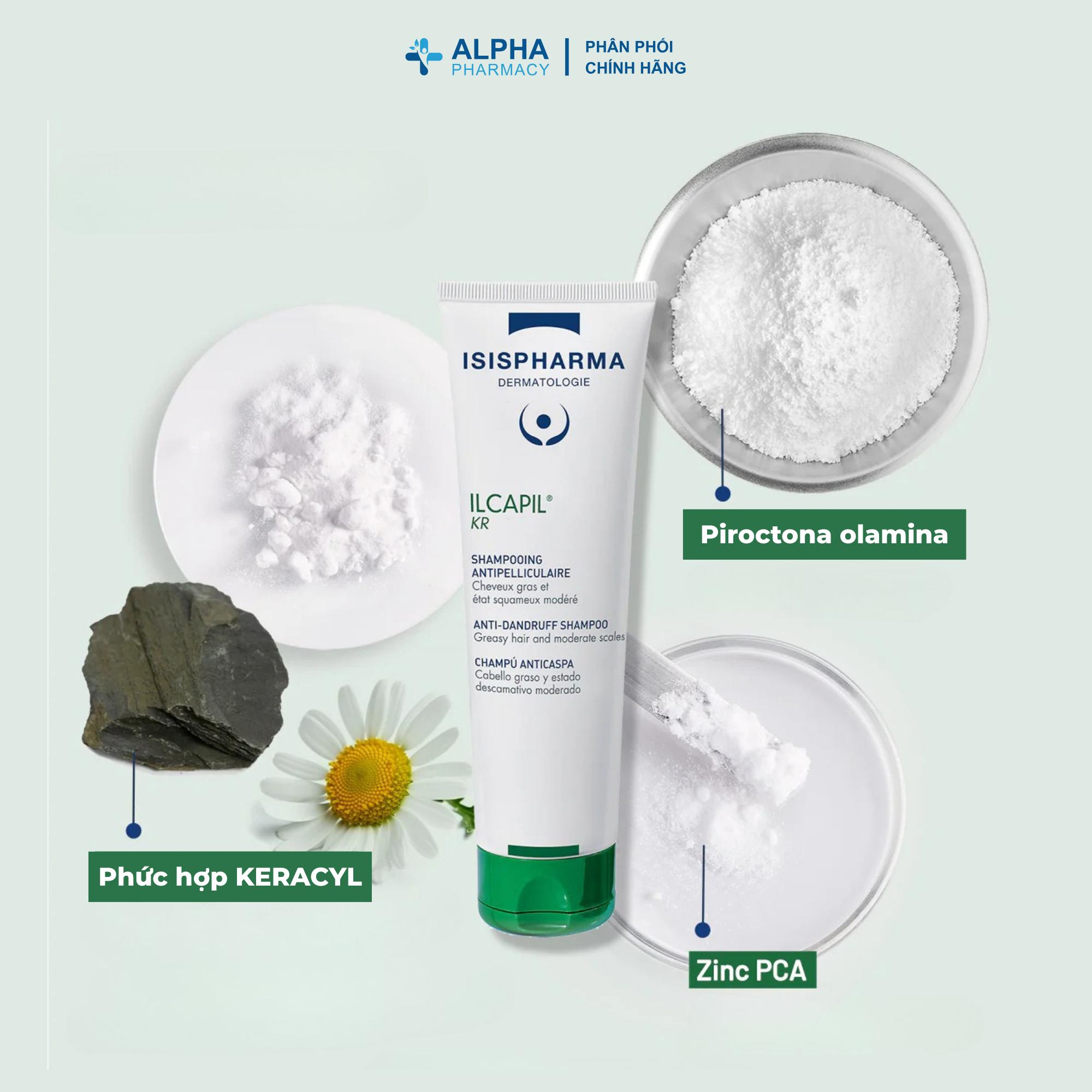 Dầu Gội Isis Pharma Ilcapil Kr Shampoo Hỗ Trợ Giảm Gàu, Giảm Nhờn, Ngăn Rụng Tóc - Image 2