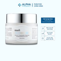 Mặt Nạ Ngủ Klairs Freshly Juiced Vitamin E Mask Dưỡng Sáng & Chống Oxy Hóa – 90ml
