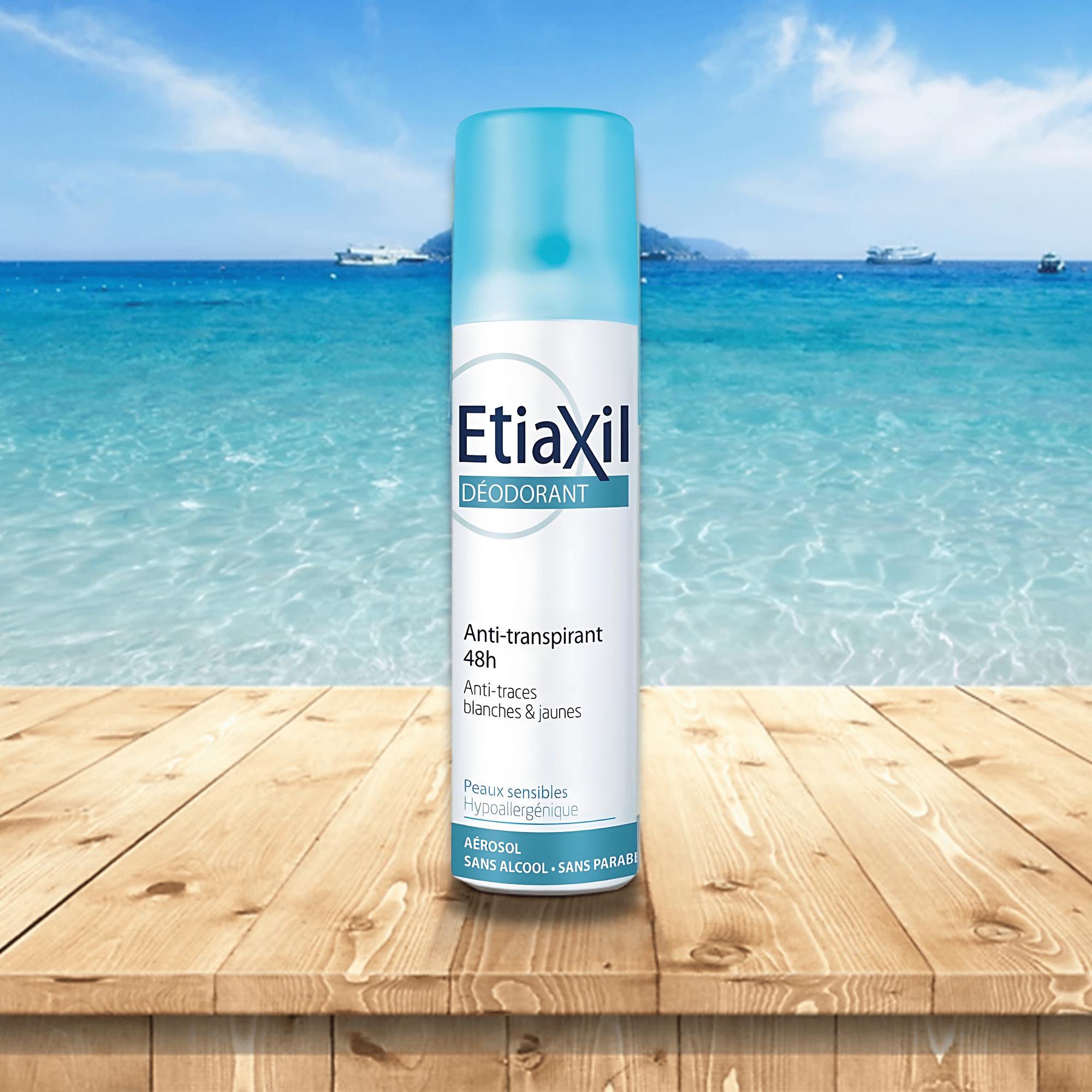 Xịt Khử Mùi Etiaxil Deodorant Douceur 48h Aérosol Dịu Nhẹ Cho Da Nhạy Cảm – 150ml - Image 3