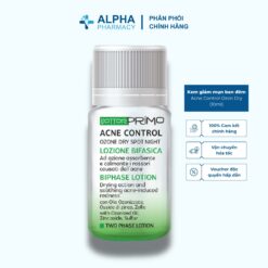 Kem giảm mụn ban đêm DottorPrimo Acne Control Ozon Dry SpotNight - 10ml