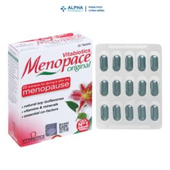 Alternative view of Viên Uống Vitabiotics Menopace Hỗ Trợ Cân Bằng Nội Tiết Cho Phụ Nữ Tiền Và Mãn Kinh – Hộp 30 Viên