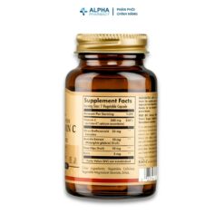 Alternative view of Viên Uống Bổ Sung Vitamin C Solgar Ester-C 500mg Hỗ Trợ Tăng Đề Kháng – 50 Viên