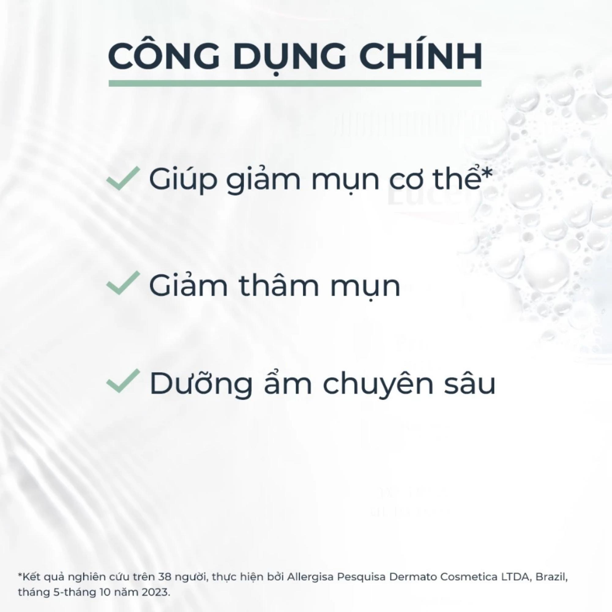 Dưỡng Thể Eucerin 3X Treament Body Lotion Cho Da Mụn Và Thâm - 200ml - Image 3