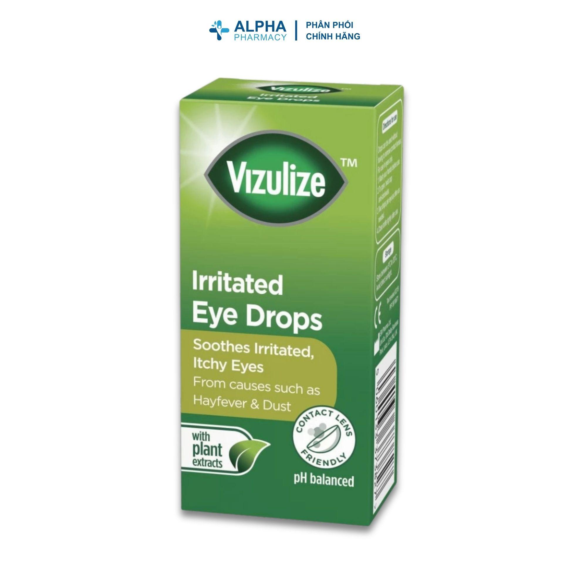 Vizulize Irritated Eyes Drops Giảm Đỏ Và Cay Mắt - 10ml - Image 3