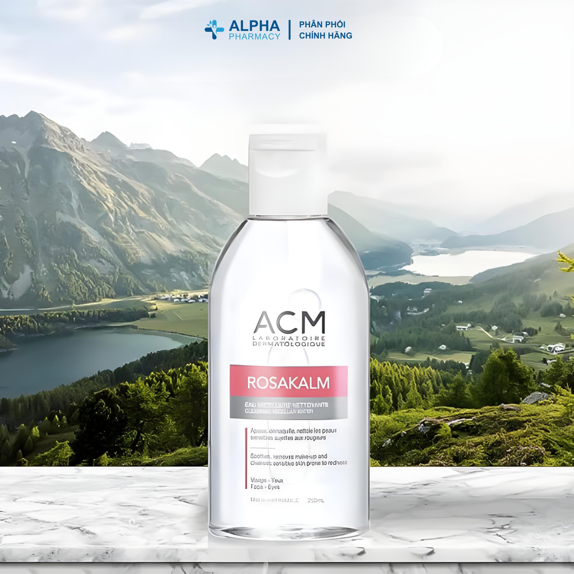 Nước Tẩy Trang Cho Da Nhạy Cảm ACM Rosakalm Cleansing Micellar Water - 250ml - Image 4
