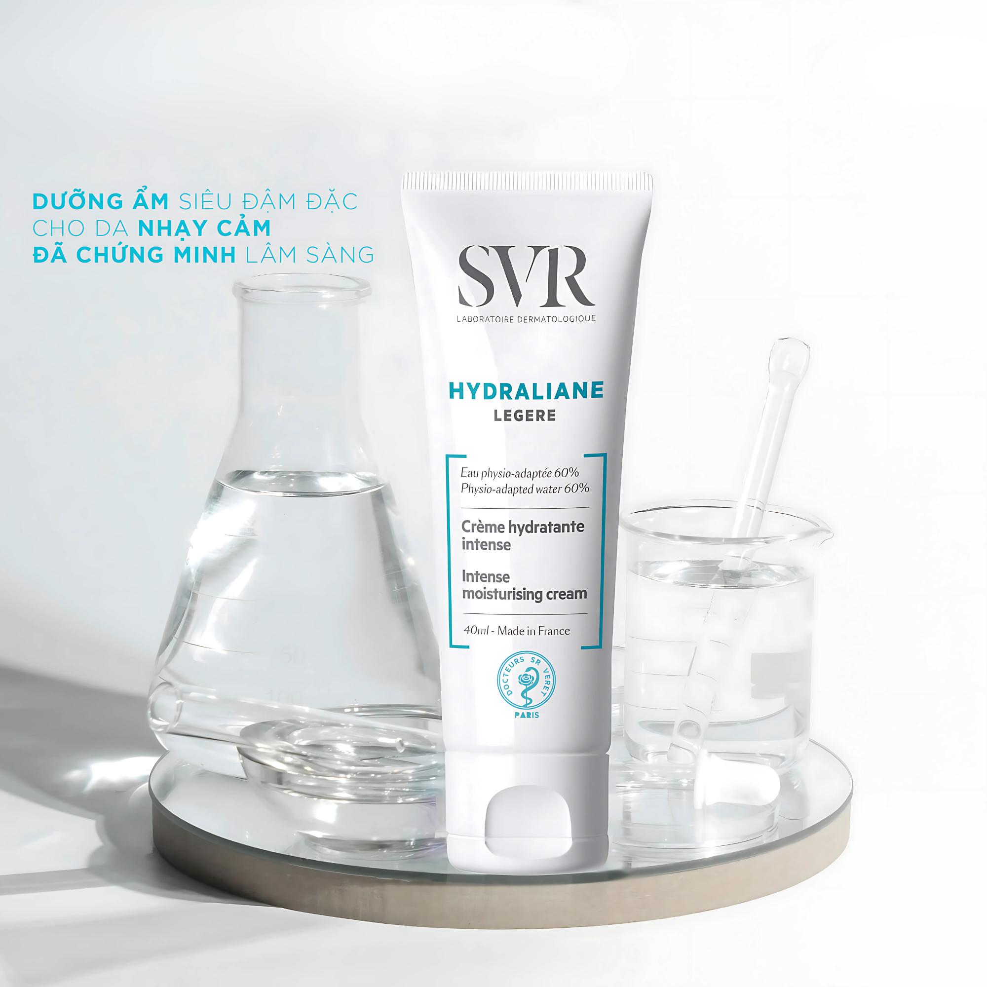Kem Dưỡng Ẩm SVR Hydraliane Légère Cấp Ẩm Chuyên Sâu – 40ml - Image 3