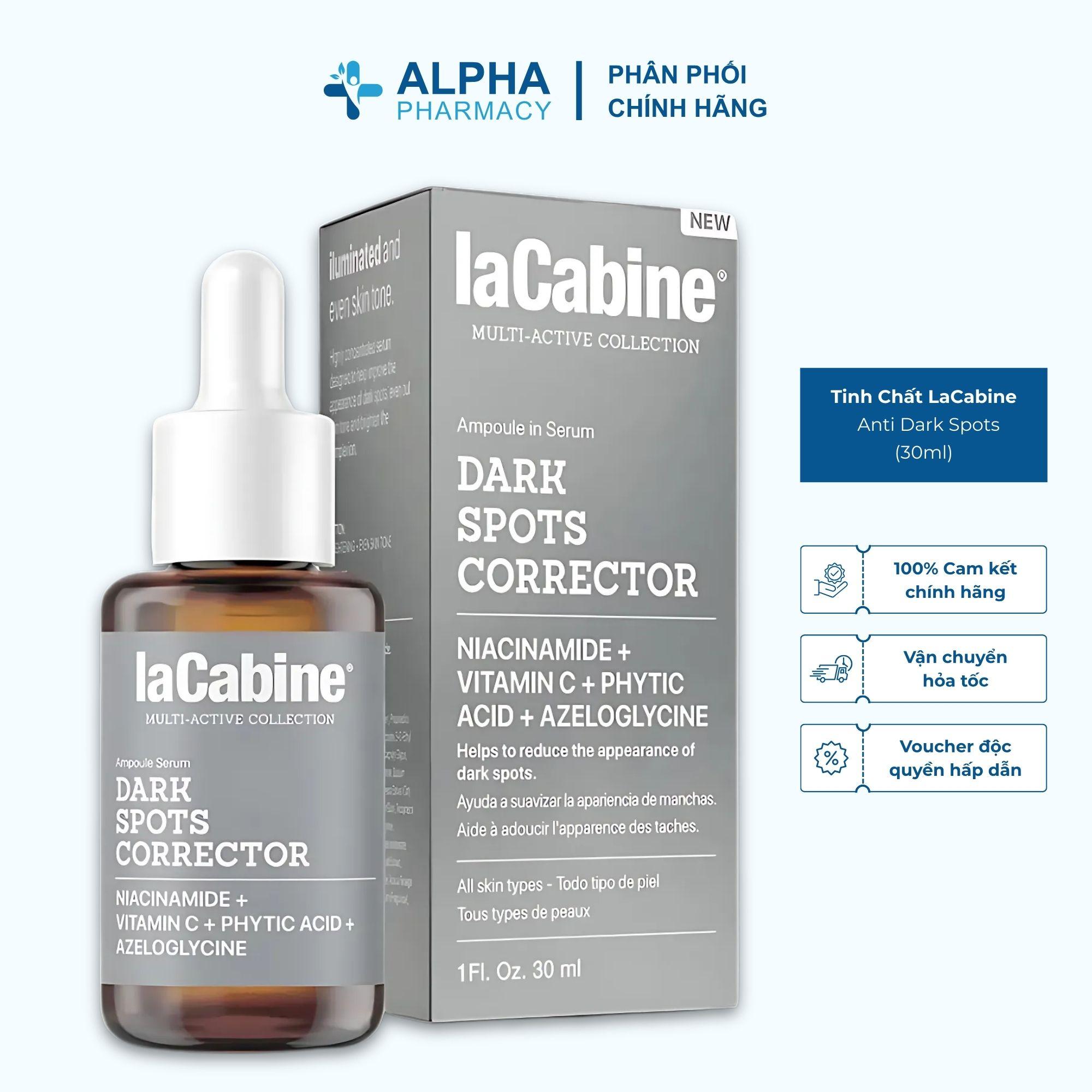 Tinh Chất LaCabine Anti Dark Spots Làm Mờ Thâm Nám, Sáng Đều Màu Da – 30ml