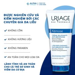 Alternative view of Kem Dưỡng Uriage Xémose Crème Relipidante Anti-Irritations Dành Cho Da Khô & Rất Khô – 50ml/200ml
