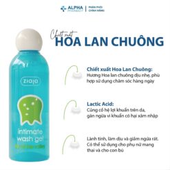 Alternative view of Dung Dịch Vệ Sinh Phụ Nữ Hoa Lan Chuông Ziaja Intimate Wash Gel Lily Of The Valley - 200ml