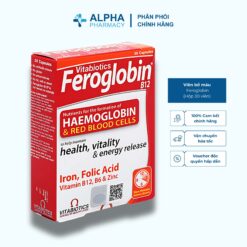 Viên Bổ Máu Vitabiotics Feroglobin Cho Người Lớn Và Mẹ Bầu – Hộp 30 Viên