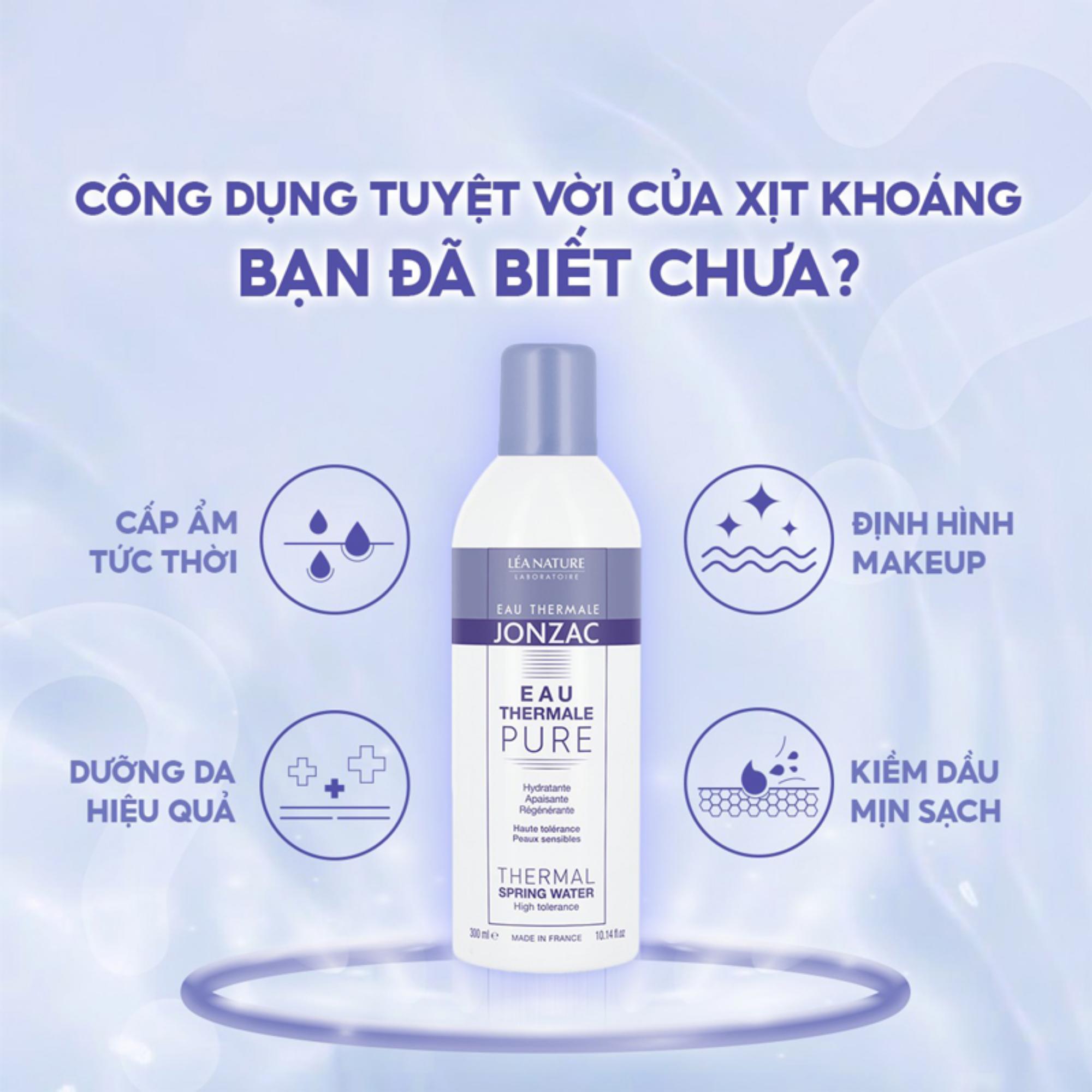 Xịt Khoáng Vô Trùng Cấp Ẩm Jonzac Cho Da Yếu, Tổn Thương Và Dễ Kích Ứng 300ml - Image 4
