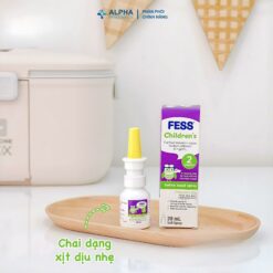Alternative view of Dung Dịch Nước Muối Biển Sâu Fess Children’s Làm Sạch Và Dưỡng Ẩm Mũi Cho Trẻ Em – 20ml