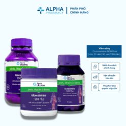 Alternative view of Viên Uống Henry Blooms Glucosamine 1500 Plus Hỗ Trợ Tăng Tiết Dịch Khớp & Giảm Nguy Cơ Thoái Hóa Khớp – Hộp 30 Viên